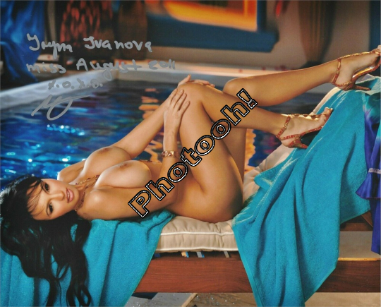 IRYNA IVANOVA August-2011 PLAYBOY PLAYMATE SEXY SIGNED BIKINI PHOTO REPRINT