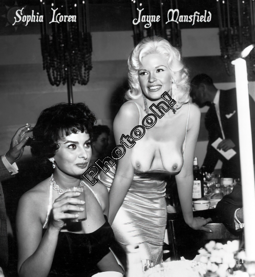 JAYNE MANSFIELD - SOPHIA LOREN